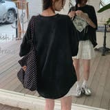 ミレニアル学園風 【春】ハートプリント ルーズTシャツ＋ホワイト | 17kg | 詳細画像16 