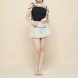 甘辛系ガールズ☆【春】ボタン＆リボン プリーツ Aライン ミニスカート | 17kg | 詳細画像8 