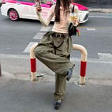 甘辛系ガールズ☆【春】レース切り替え フリルネック 長袖Tシャツ | 17kg | 詳細画像6 