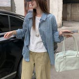 チェック柄 長袖シャツ レディース | 17kg | 詳細画像4
