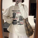 アメリカンレトロ 長袖プリントTシャツ レディース | 17kg | 詳細画像1