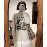 アメリカンレトロ 長袖プリントTシャツ レディース | 17kg | 詳細画像4