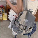 ナイロン×キャンバス 大容量バックパック レディース | 17kg | 詳細画像8