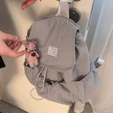 ナイロン×キャンバス 大容量バックパック レディース | 17kg | 詳細画像14