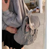 ナイロン×キャンバス 大容量バックパック レディース | 17kg | 詳細画像16
