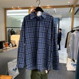 【秋】チェック柄長袖シャツ レディース オーバーサイズ | 17kg | 詳細画像27