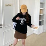 【秋】サーフィンドッグプリントスウェット レディース ゆったりシルエット | 17kg | 詳細画像20 