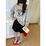 【秋】サーフィンドッグプリントスウェット レディース ゆったりシルエット | 17kg | 詳細画像23 