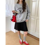 【秋】サーフィンドッグプリントスウェット レディース ゆったりシルエット | 17kg | 詳細画像6 