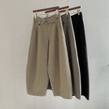 【秋】ドレープワイドパンツ レディース ハイウエスト ロング丈 | 17kg | 詳細画像27 