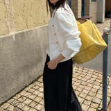 【秋冬】ナポレオンデザイン スタンドカラーウエストシェイプジャケット | 17kg | 詳細画像25 