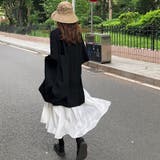 【SHOPLIST限定】スプライシングデザインVネックパネルドレス | 17kg | 詳細画像7 