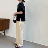 【SHOPLIST限定】女性らしいオーガンジーパフスリーブTシャツ | 17kg | 詳細画像6