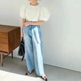 【SHOPLIST限定】女性らしいオーガンジーパフスリーブTシャツ | 17kg | 詳細画像8