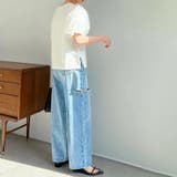 【SHOPLIST限定】女性らしいオーガンジーパフスリーブTシャツ | 17kg | 詳細画像9