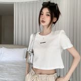 【SHOPLIST限定】韓国風バッグレスハートデザインTシャツ | 17kg | 詳細画像2 