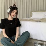 【SHOPLIST限定】韓国風バッグレスハートデザインTシャツ | 17kg | 詳細画像26 