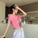 【SHOPLIST限定】韓国風バッグレスハートデザインTシャツ | 17kg | 詳細画像8 