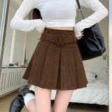 【SHOPLIST限定】女の子らしさたっぷりのコーデュロイプリーツミニスカート | 17kg | 詳細画像3