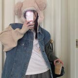 *実撮*秋冬にぴったりなウォッシュ加工の重厚感のあるデニムジャケット | 17kg | 詳細画像10