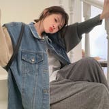 *実撮*秋冬にぴったりなウォッシュ加工の重厚感のあるデニムジャケット | 17kg | 詳細画像20