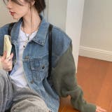 *実撮*秋冬にぴったりなウォッシュ加工の重厚感のあるデニムジャケット | 17kg | 詳細画像24