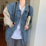*実撮*秋冬にぴったりなウォッシュ加工の重厚感のあるデニムジャケット | 17kg | 詳細画像27