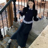 【SHOPLIST限定】(フェイク)レヤードの長袖ニットカーディガン&スリムなロ… | 17kg | 詳細画像14 