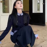 【SHOPLIST限定】(フェイク)レヤードの長袖ニットカーディガン&スリムなロ… | 17kg | 詳細画像15 