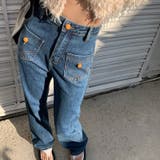 【SHOPLIST限定】ポケットデザインでオールマイティなフレアデニムパンツ | 17kg | 詳細画像15 