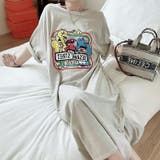 【SHOPLIST限定】カートゥーンプリントのニットワンピース | 17kg | 詳細画像14