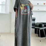 【SHOPLIST限定】カートゥーンプリントのニットワンピース | 17kg | 詳細画像3