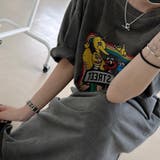 【SHOPLIST限定】カートゥーンプリントのニットワンピース | 17kg | 詳細画像5