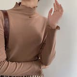 ブラウン | 【SHOPLIST限定】ハイネックの厚手で保温性の高いインナーシャツ | 17kg