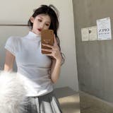 【SHOPLIST限定】スリムでスタイリッシュなショート丈のハイネック長袖インナ… | 17kg | 詳細画像12