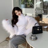 【SHOPLIST限定】スリムでスタイリッシュなショート丈のハイネック長袖インナ… | 17kg | 詳細画像14