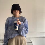 デザイン感のマイナーチェンジカラーで、厚手でゆるい感じのセーター | 17kg | 詳細画像2 