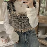 ショート丈のベストと、には長袖のベースレイヤーのインナーシャツ | 17kg | 詳細画像4 