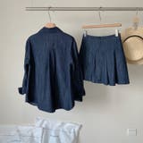 韓国風の体のラインを強調する長袖シャツと、ショートスカート | 17kg | 詳細画像4