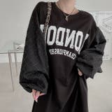 【SHOPLIST限定】個性的なプリントロング丈パーカーワンピース | 17kg | 詳細画像12 