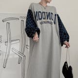 【SHOPLIST限定】個性的なプリントロング丈パーカーワンピース | 17kg | 詳細画像3 