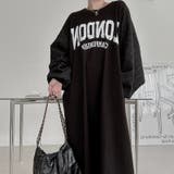 【SHOPLIST限定】個性的なプリントロング丈パーカーワンピース | 17kg | 詳細画像5 