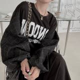 【SHOPLIST限定】個性的なプリントロング丈パーカーワンピース | 17kg | 詳細画像6 