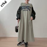 【SHOPLIST限定】個性的なプリントロング丈パーカーワンピース | 17kg | 詳細画像1 