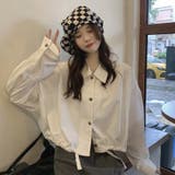 韓国ファッション紐付きハイウエストショートアウターシャツ | 17kg | 詳細画像10