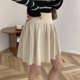 【SHOPLIST限定】韓国風シックな秋新作ハイウェストプリーツスカートニット | 17kg | 詳細画像7 