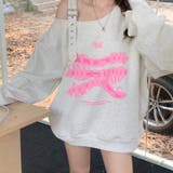 【SHOPLIST限定】アメリカンホリック大きいサイズスウェットオフショルダーロ… | 17kg | 詳細画像3 