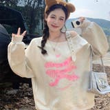 【SHOPLIST限定】アメリカンホリック大きいサイズスウェットオフショルダーロ… | 17kg | 詳細画像8 