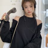 韓国ファッションオフショルダースウェットスリムでレイジースタイル | 17kg | 詳細画像13 