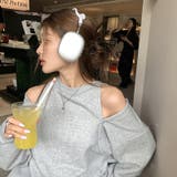 韓国ファッションオフショルダースウェットスリムでレイジースタイル | 17kg | 詳細画像15 